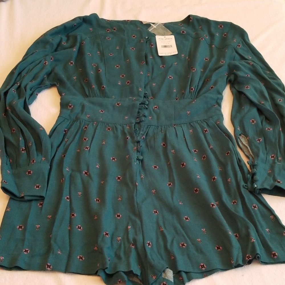NWT, Free People romper women's size medium